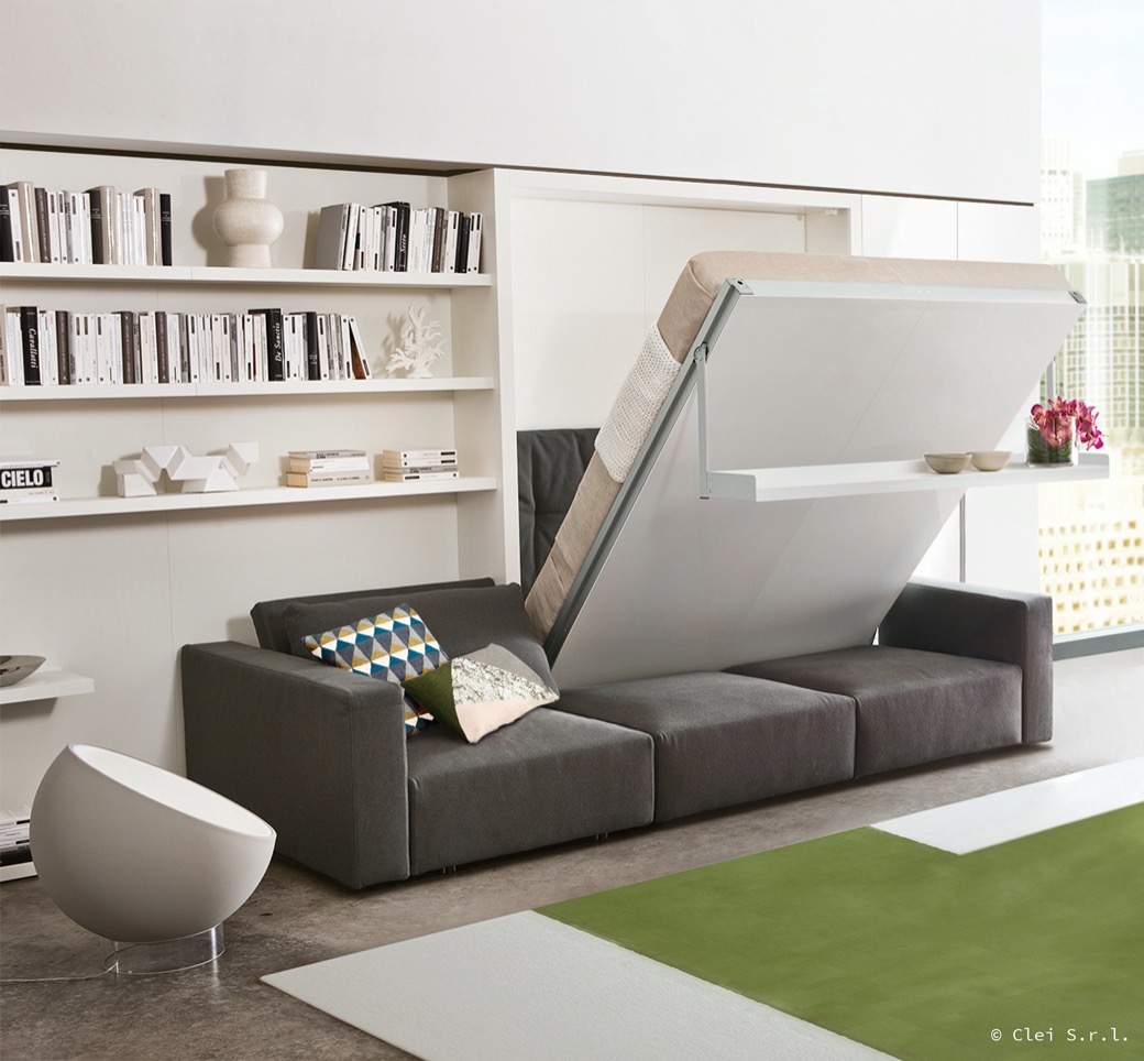 fusie Uitrusting Lee Swing - Clei - Ruimtebesparende meubelen | Matthieu's Beddenbedrijf